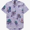Our Universe Studio Ghibli Spirited Away Scenic Bathhouse Woven Button-Up - BoxLunch Exclusive