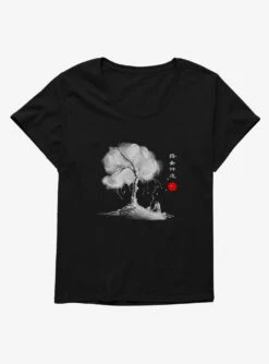 Avatar: The Last Airbender Leaves From The Vine Girls T-Shirt Plus Size