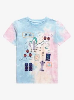 Studio Ghibli Spirited Away Icons Youth Tie-Dye T-Shirt - BoxLunch Exclusive