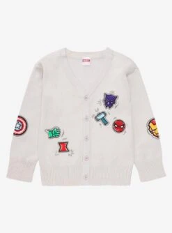 Marvel Avengers Icons Toddler Cardigan - BoxLunch Exclusive