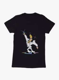 Johnny Bravo Disco Johnny Womens T-Shirt