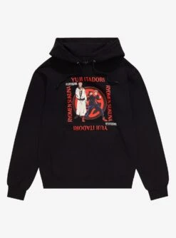 Jujutsu Kaisen Yuji Itadori & Ryomen Sukuna Portrait Hoodie - BoxLunch Exclusive