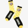 Demon Slayer: Kimetsu No Yaiba Zenitsu Patterned Socks - BoxLunch Exclusive