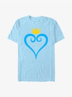 Disney Kingdom Hearts Heart And Crown T-Shirt