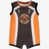 Haikyu!! Shoyo Hinata Karasuno High School Infant Basketball Jersey Romper - BoxLunch Exclusive