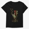 Fairies By Trick Sweet Green Fairy Womens T-Shirt Plus Size
