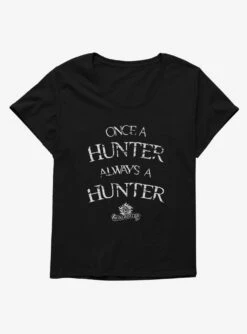 Supernatural Always A Hunter Womens Plus Size T-Shirt