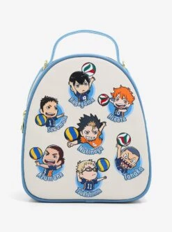 Haikyu!! Chibi Team Portraits Convertible Mini Backpack - BoxLunch Exclusive