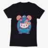 Hello Kitty Sweet Kaiju Pouch Womens T-Shirt
