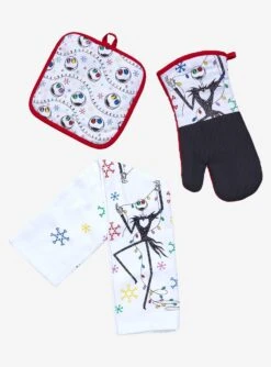 Disney The Nightmare Before Christmas Jack Skellington & Holiday Lights Kitchen Set - BoxLunch Exclusive