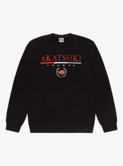 Naruto Shippuden Akatsuki Cloud Crest Crewneck - BoxLunch Exclusive
