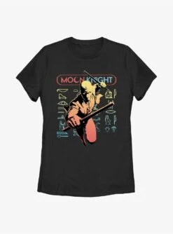 Marvel Moon Knight Neon Mr. Knight Womens T-Shirt