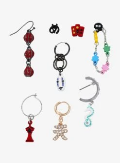 Studio Ghibli Spirited Away Mix & Match Earring Set - BoxLunch Exclusive