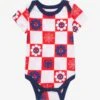 Marvel Spider-Man Retro Checkered Infant One-Piece - BoxLunch Exclusive