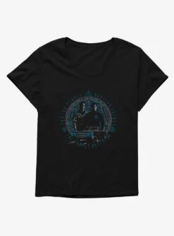 Supernatural Sam & Dean Saving People Womens T-Shirt Plus Size