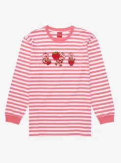Strawberry Shortcake Strawberry Striped Long Sleeve T-Shirt - BoxLunch Exclusive