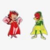 Loungefly Marvel WandaVision Retro Outfits Enamel Pin Set - BoxLunch Exclusive