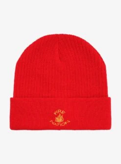 Avatar: The Last Airbender Fire Nation Embroidered Cuff Beanie - BoxLunch Exclusive