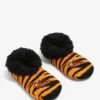 Disney Winnie The Pooh Tigger Embroidered Portrait Fleece Slipper Socks - BoxLunch Exclusive