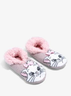 Disney The Aristocats Marie Bow Slipper Socks - BoxLunch Exclusive