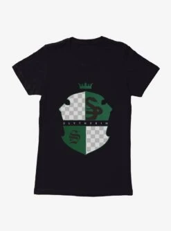 Harry Potter Slytherin Coat Of Arms Womens T-Shirt