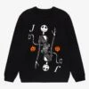 Disney The Nightmare Before Christmas Jack Playing Card Crewneck - BoxLunch Exclusive