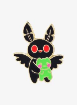 Chibi Mothman With Frog Enamel Pin - BoxLunch Exclusive