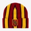 Harry Potter Gryffindor Striped Beanie - BoxLunch Exclusive