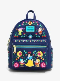 Loungefly Disney Snow White And The Seven Dwarves Folk Mini Backpack - BoxLunch Exclusive