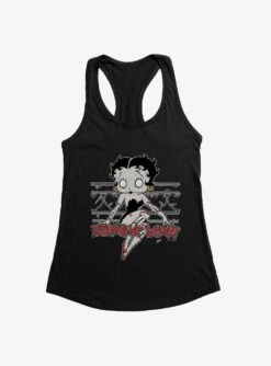 Betty Boop Zombie Love Pose Womens Tank Top