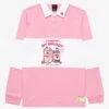 Sanrio My Melody Strawberry Milk Embroidered Rugby Shirt - BoxLunch Exclusive