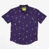 RSVLTS Invader Zim Invaders From Irk Purple KUNUFLEX Short Sleeve Shirt