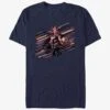 Marvel Thor: Love And Thunder Stripe Art Mighty Thor T-Shirt