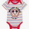 Disney Mickey Mouse Oh Boy Striped Infant One-Piece - BoxLunch Exclusive
