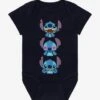 Disney Lilo & Stitch Chibi Stitch Stack Infant One-Piece - BoxLunch Exclusive