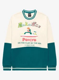 Studio Ghibli Ponyo Panel Crewneck - BoxLunch Exclusive