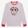 Disney Mickey Mouse Oh Boy Striped Long Sleeve T-Shirt - BoxLunch Exclusive