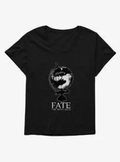 Fate: The Winx Saga Globe Womens T-Shirt Plus Size
