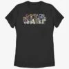Star Wars Epic Collage Logo Womens T-Shirt