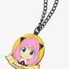 Spy X Family Anya Circle Portrait Necklace - BoxLunch Exclusive