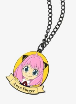 Spy X Family Anya Circle Portrait Necklace - BoxLunch Exclusive