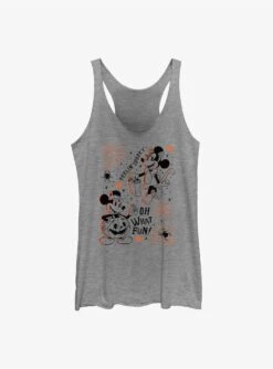 Disney Mickey Mouse & Minnie Mouse Feelin Spooky Womens Tank Top