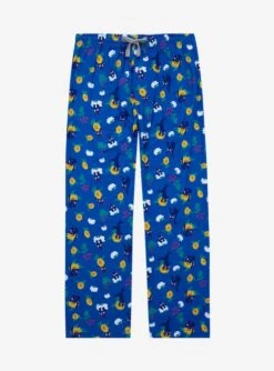 Studio Ghibli Kiki’s Delivery Service Jiji & Flowers Allover Print Sleep Pants - BoxLunch Exclusive