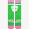 Sailor Moon Sailor Jupiter Varsity Crew Socks - BoxLunch Exclusive