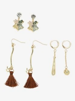 Harry Potter Hogwarts Quidditch Earring Set - BoxLunch Exclusive