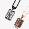 Disney The Nightmare Before Christmas Jack Skellington & Sally Tarot Cards Bestie Necklace Set - BoxLunch Exclusive