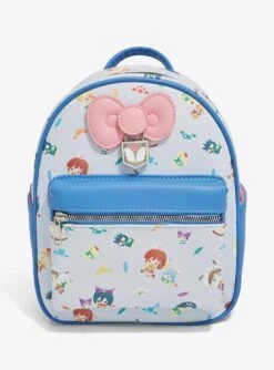Sanrio Hello Kitty And Friends X Attack On Titan Allover Print Mini Backpack - BoxLunch Exclusive
