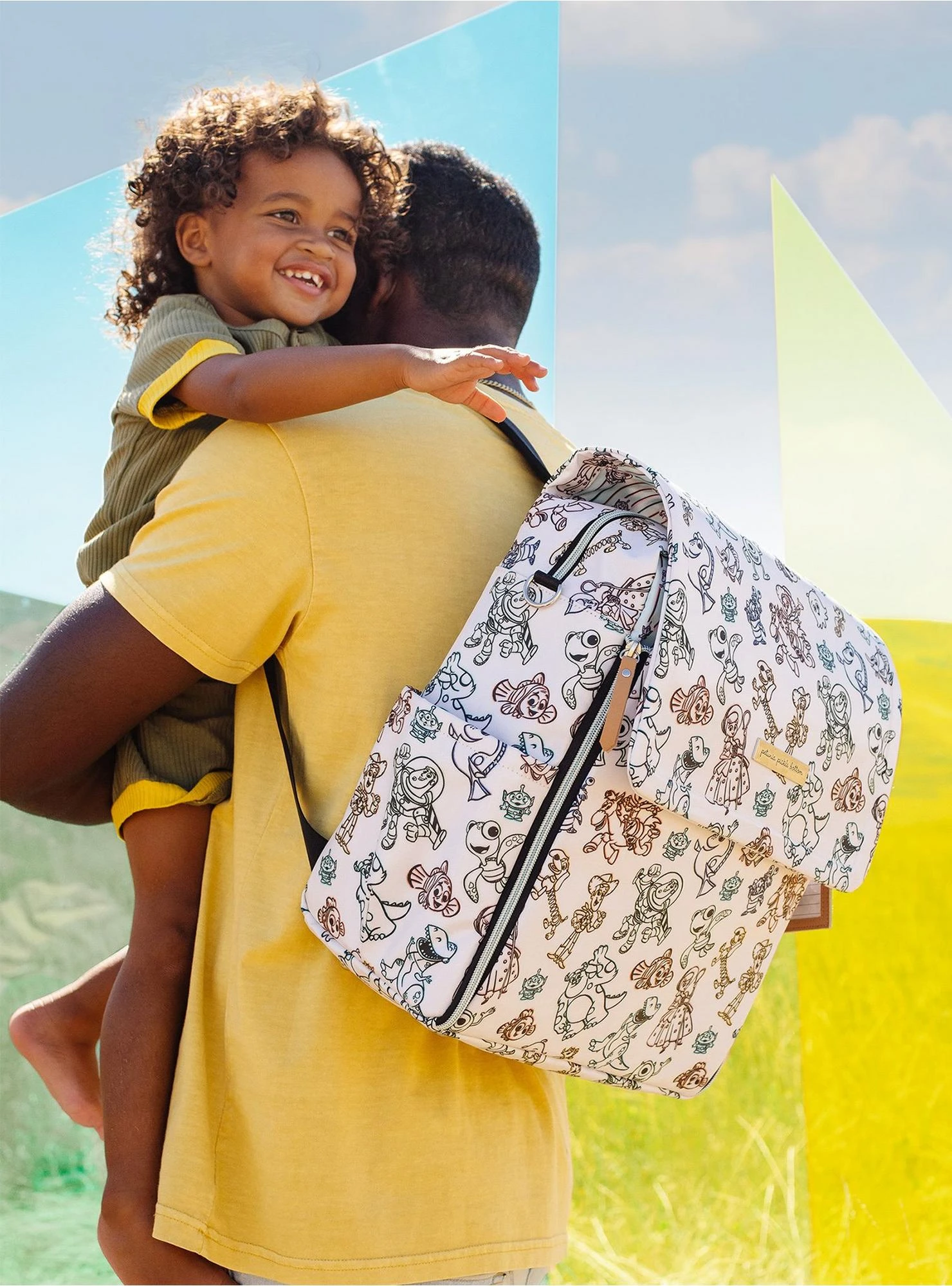 Petunia Pickle Bottom Disney Pixar Playday Boxy Backpack Diaper Bag - Image 4