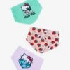 Sanrio Hello Kitty Strawberry Bandana Bib Set - BoxLunch Exclusive