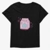 Rainylune Sprout The Frog Strawberry Milk Womens T-Shirt Plus Size